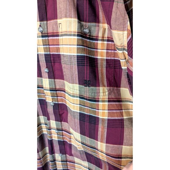 Vintage TwentyX by Wrangler Jeans men's 100% cotton shirt size M long sleeve EUC - Picture 3 of 8